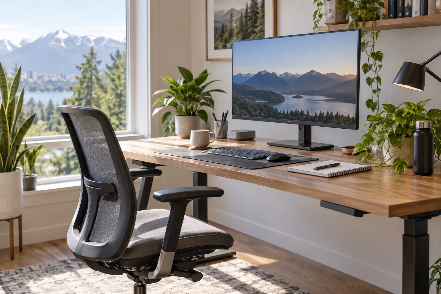 Workstation ergonomics workspace